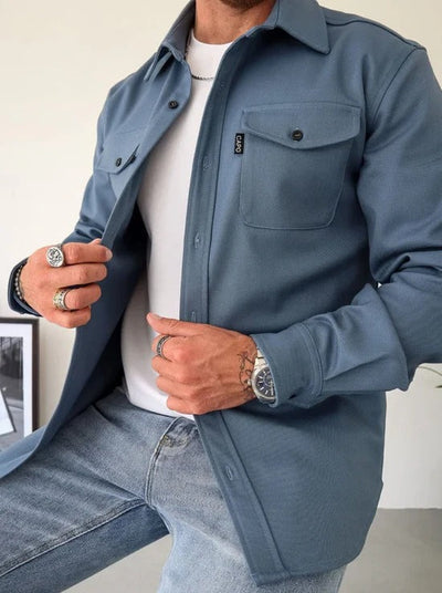EMIL™ SHIRTJACKE MIT KNOPFLEISTE